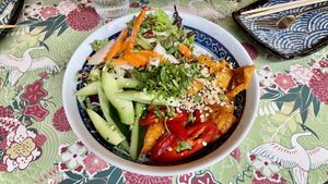 Spicy bowl  at Chay Vegan Asian Kitchen in Hamburg