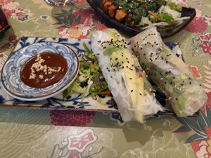 starters / summer rolls at Chay Vegan Asian Kitchen in Hamburg