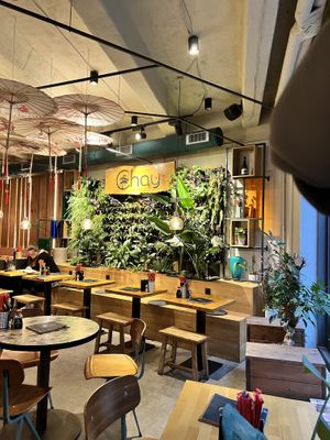 a lovely environment to make you feel welcome  at Chay Vegan Asian Kitchen in Hamburg