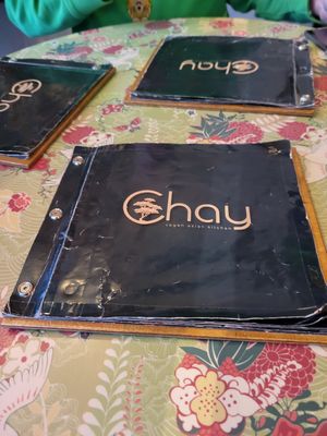 Menü at Chay Vegan Asian Kitchen in Hamburg