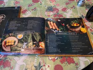 Menü at Chay Vegan Asian Kitchen in Hamburg