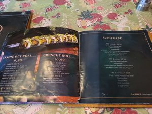 Menü at Chay Vegan Asian Kitchen in Hamburg