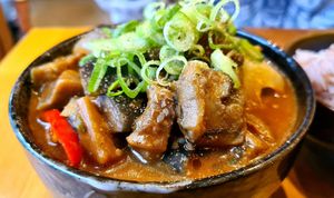 Spicy aubergine bowl 🌶 at Chay Vegan Asian Kitchen in Hamburg