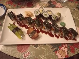 Sushi set 1 at Chay Vegan Asian Kitchen in Hamburg