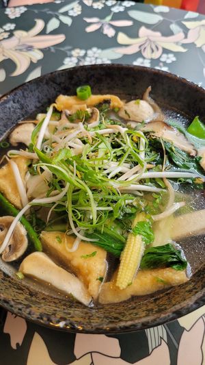 Monk Soup at Chay Vegan Asian Kitchen in Hamburg