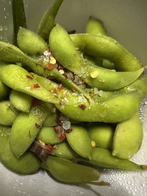 Edamame   at Chay Vegan Asian Kitchen in Hamburg