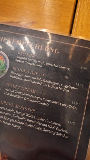 Buddha Dream gabs als Hauptspeise at Chay Vegan Asian Kitchen in Hamburg