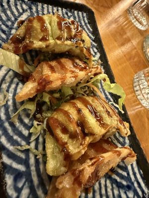 "samosas"  at Chay Vegan Asian Kitchen in Hamburg