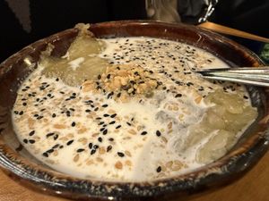 banana dessert  at Chay Vegan Asian Kitchen in Hamburg