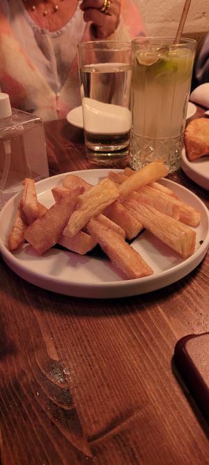 Yuca fries 🍟 at Berimbau Brazilian Kitchen in New York City