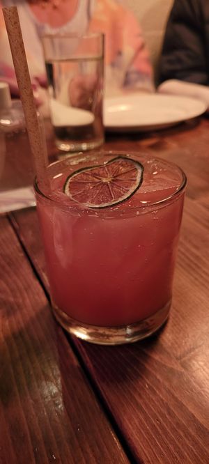 Guava Caipirinha at Berimbau Brazilian Kitchen in New York City