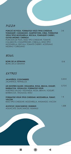 Carta at Cala Vegana in Menorca