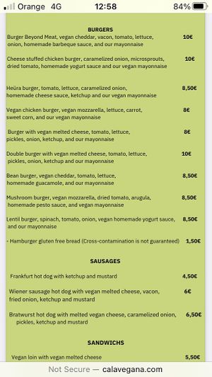   at Cala Vegana in Menorca