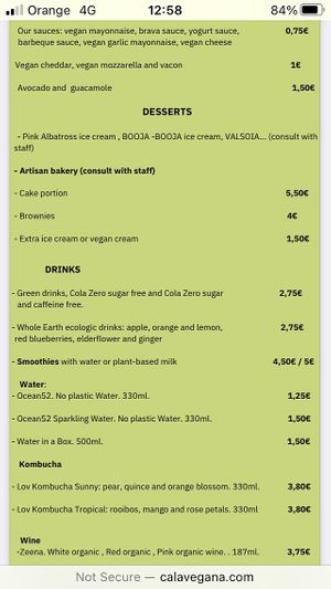   at Cala Vegana in Menorca