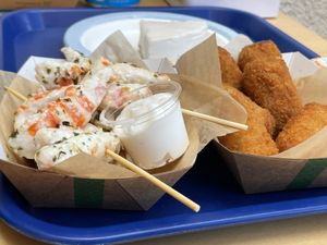 Vegambas  at Cala Vegana in Menorca