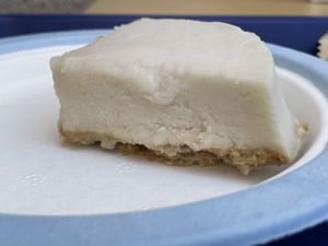 Tarta de queso  at Cala Vegana in Menorca