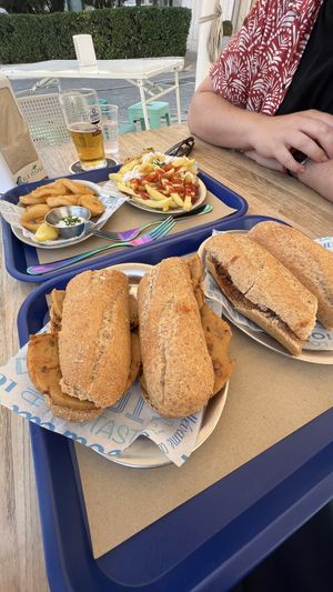   at Cala Vegana in Menorca