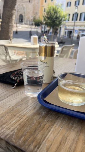   at Cala Vegana in Menorca