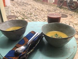 Soup of the day at Andorinha do Mar in Budens