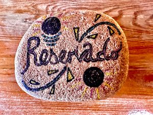 Tina is super creative   at Andorinha do Mar in Budens