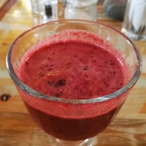 Juice of the day at Andorinha do Mar in Budens