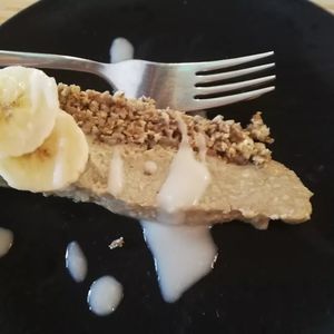 Raw dessert at Andorinha do Mar in Budens