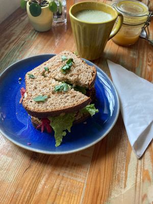 Hummus Sandwich   at Andorinha do Mar in Budens