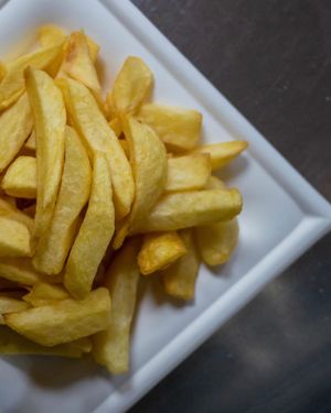 chips at The Real Food Cafe in Tyndrum