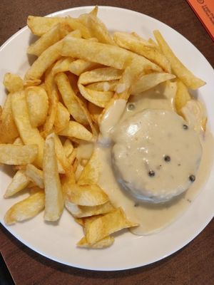 Vegan haggis at The Real Food Cafe in Tyndrum