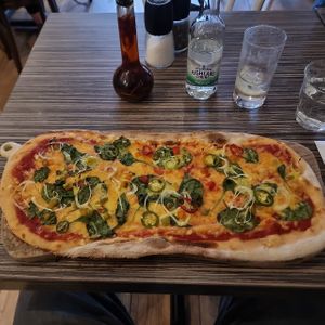 Pizza Rustica at Cozze Restaurants in Pangbourne