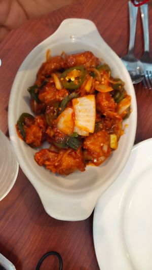 garlic chicken at Thuyen Vien in Anaheim