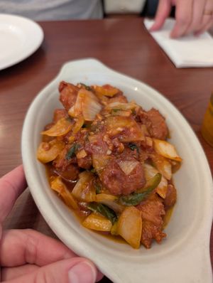 Garlic chick'n at Thuyen Vien in Anaheim