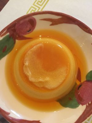 the only vegan flan I've ever had since going vegan. Relish and very similar to traditional flan at Thuyen Vien in Anaheim