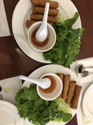 Best egg rolls EVER! at Thuyen Vien in Anaheim