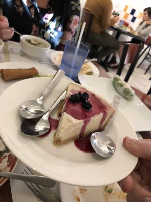 Vegan cheesecake! at Thuyen Vien in Anaheim