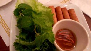 Egg rolls at Thuyen Vien in Anaheim