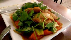 Sweet and sour chicken at Thuyen Vien in Anaheim