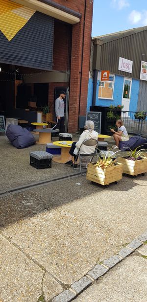 Loading bay cafe at Loading Bay Cafe in Windsor
