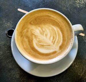 Cappuccino at Loading Bay Cafe in Windsor