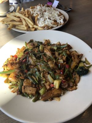 Seitan stir fry  at Olga's Diner in Marlton