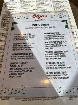   at Olga's Diner in Marlton