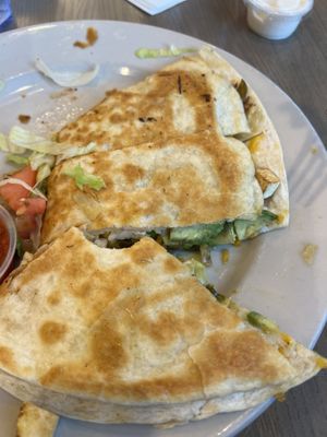tofu quesadilla   at Olga's Diner in Marlton