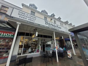 Barnacles Outside at Barnacles in Llandudno