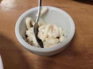 Vegan Garlic Mayo at Barnacles in Llandudno