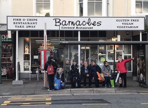 Gluten free, vegan, vegetarian 😍 at Barnacles in Llandudno