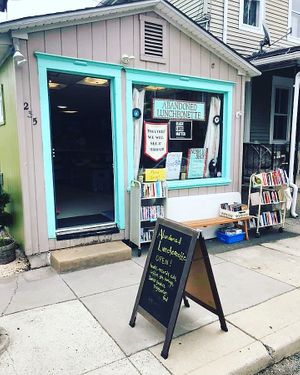 Tiny shop at Abandoned Luncheonette in Moorestown