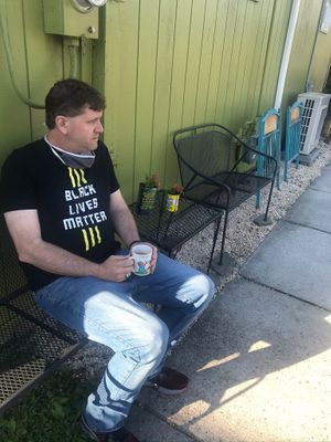 Outdoor seats  at Abandoned Luncheonette in Moorestown