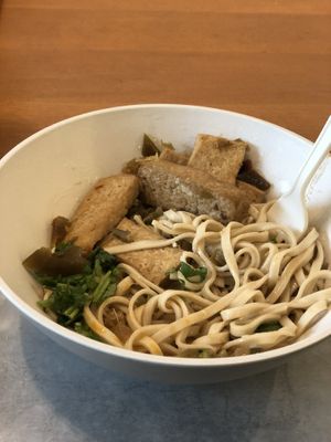 Noodle bowl, forgot to take a picture before I started eating. Sorry everyone! at Three Fold in Little Rock