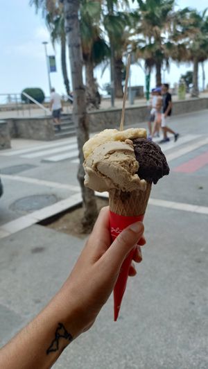  at Gelati Dino in Sitges