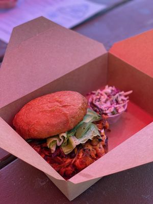 Jackfruit Buffalo Sandwich  at Dirty Vegan in Sandpoint